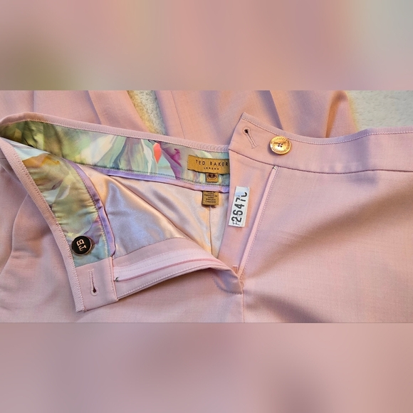 Ted Baker Pink Pants - Ted Size 2 US size 6 - Picture 4 of 10